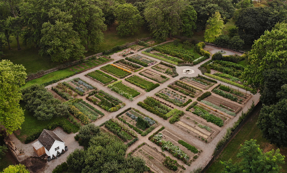 Vegetable Garden at Dundurn Castle