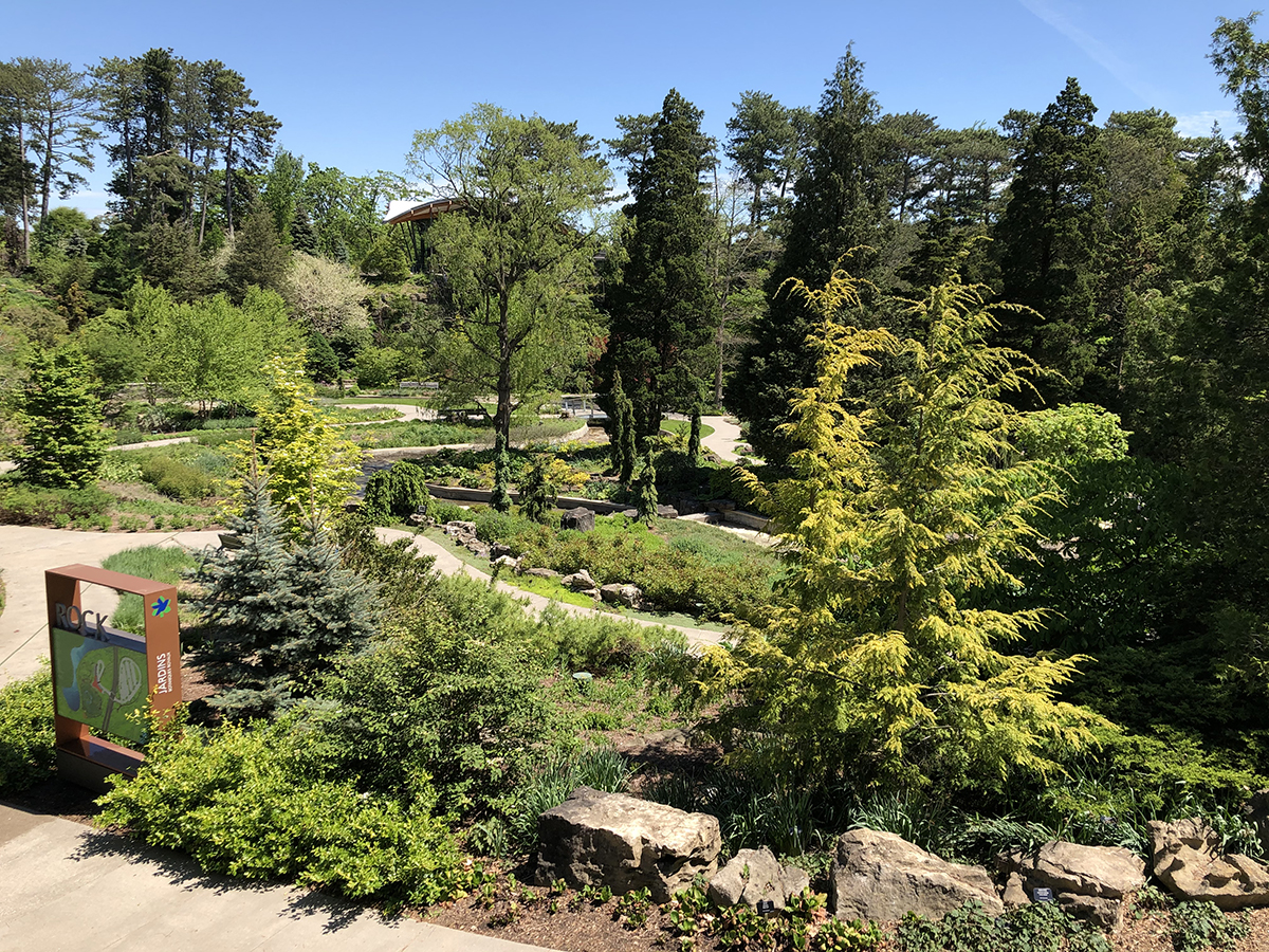 Garden House view at Rock Garden