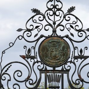 Hendrie Gate Detail of the old City of Hamilton crest featured on the iron Hendrie Gates