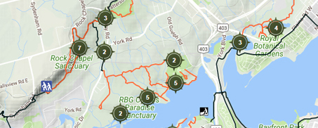 GeoTrail Digital Trail Map
