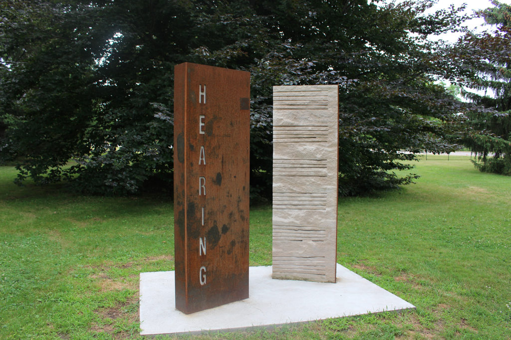 Hearing The Song Sculpture Marianne Reim
