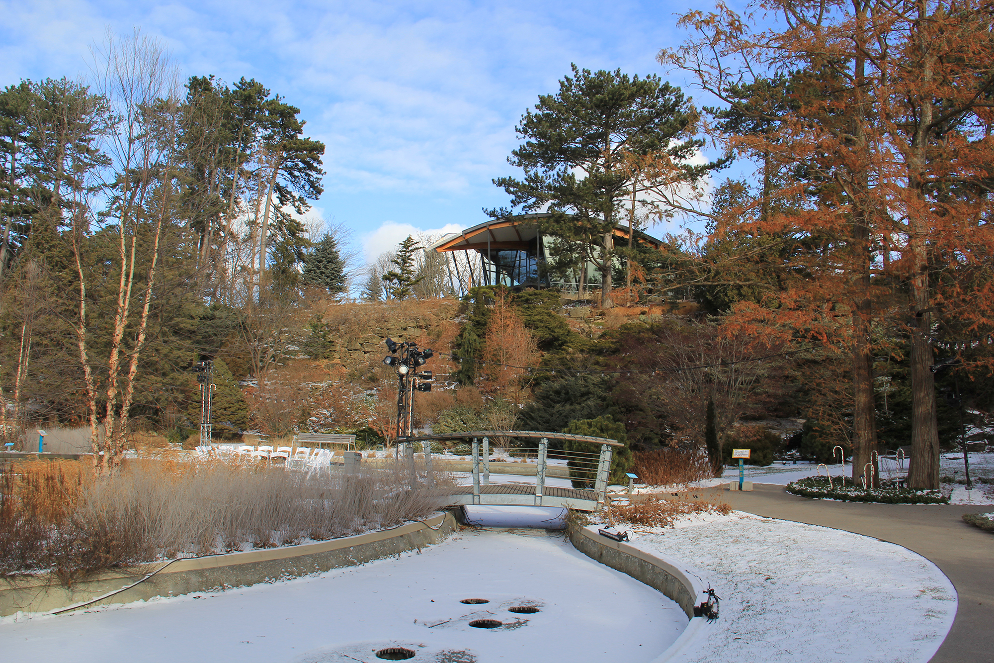 Rock Garden Lower Bowl In Winter