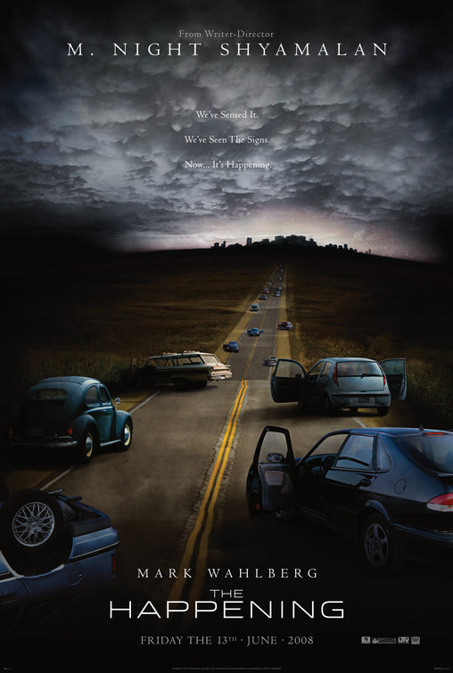 The Happening, written, produced and directed by M. Night Shyamalan. 2008. Copyright Fox Video.