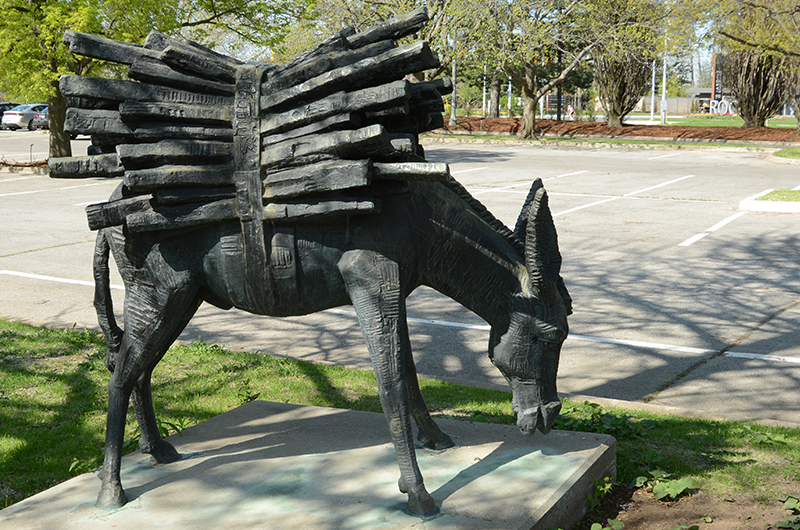 Work Ethic Sculpture - Donkey